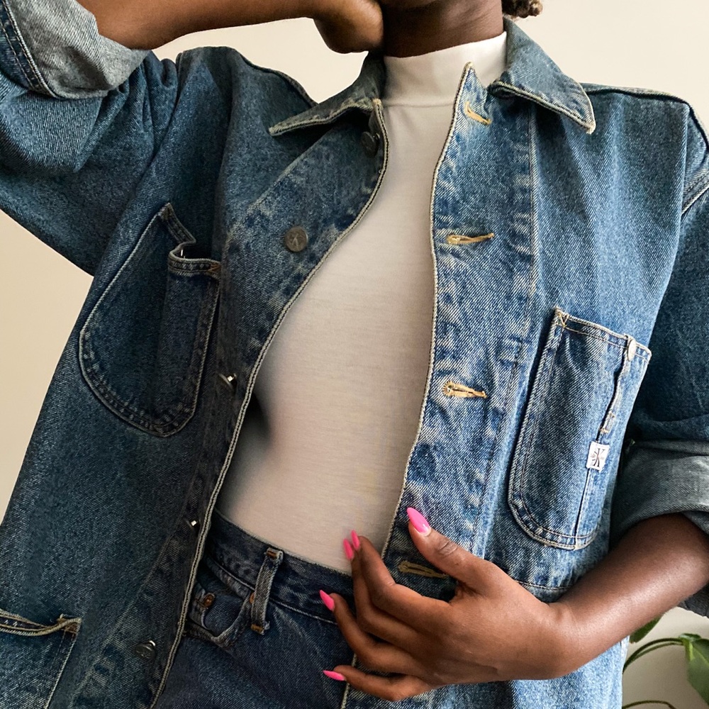 SOLD — Calvin Klein Jeans denim jacket